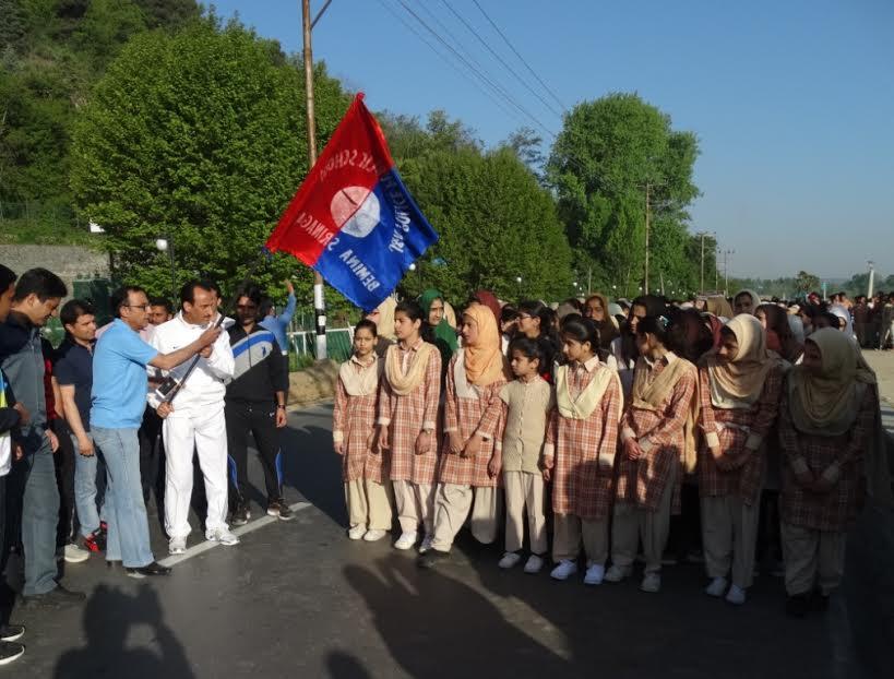 DIG CKR flanges off cross country run of Police Public School